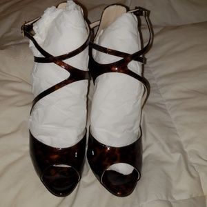 LK Bennett Peep Toe Heels size 38 (7.5)